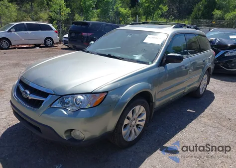 2009 Subaru Outback 2.5I Limited из США, поврежденный, VIN 4S4BP66C497335545